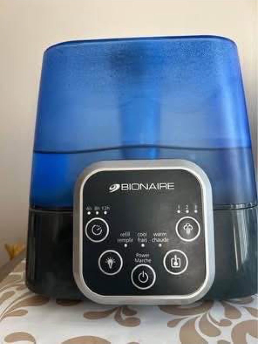 Bionaire Warm and Cool Mist Ultrasonic Humidifier