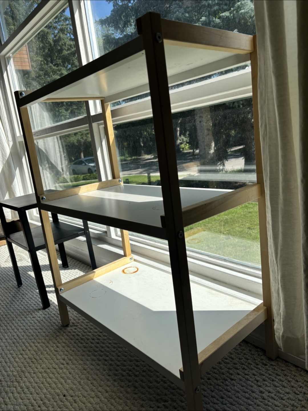 White 3-Tier Shelf - photo 3