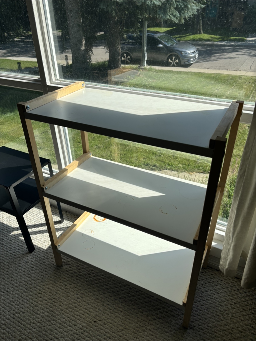 White 3-Tier Shelf - photo 2