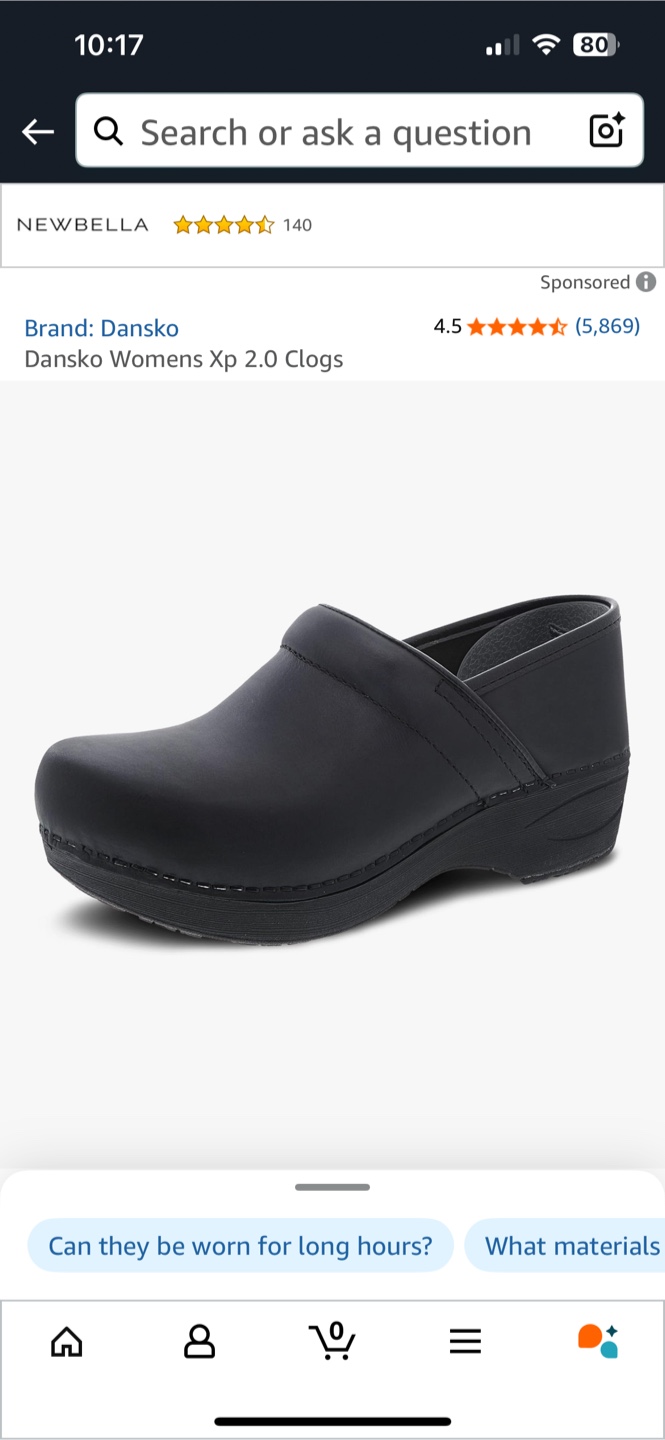 Dansko XP 2.0 Black Clogs - photo 2