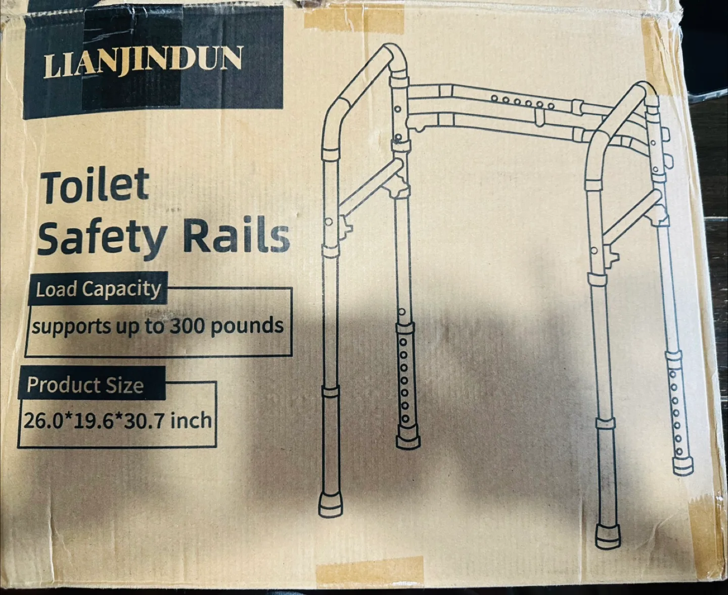 Lianjindun Toilet Safety Rails - New in Box! thumbnail