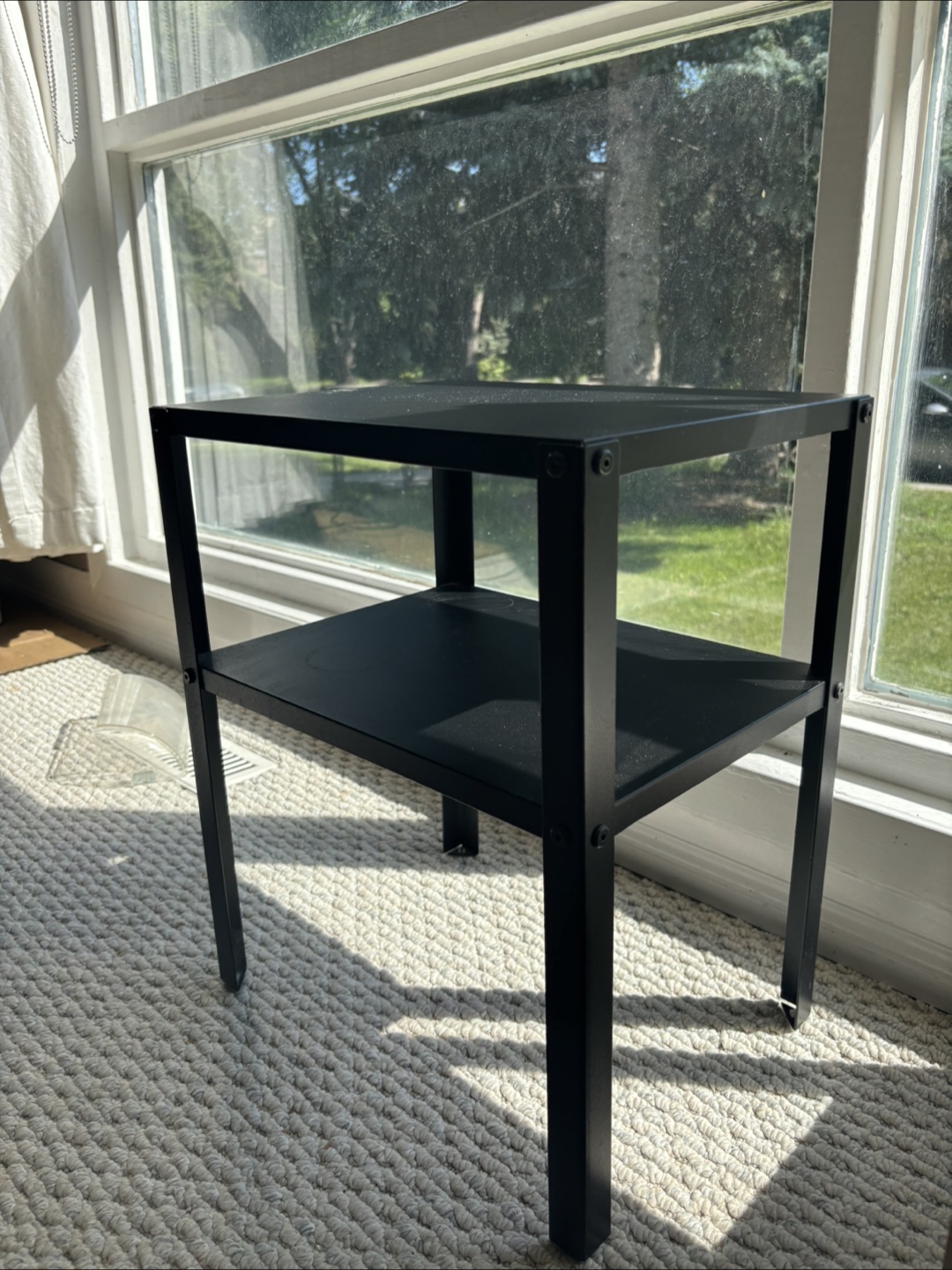 IKEA Knarrevik Side Table - Black