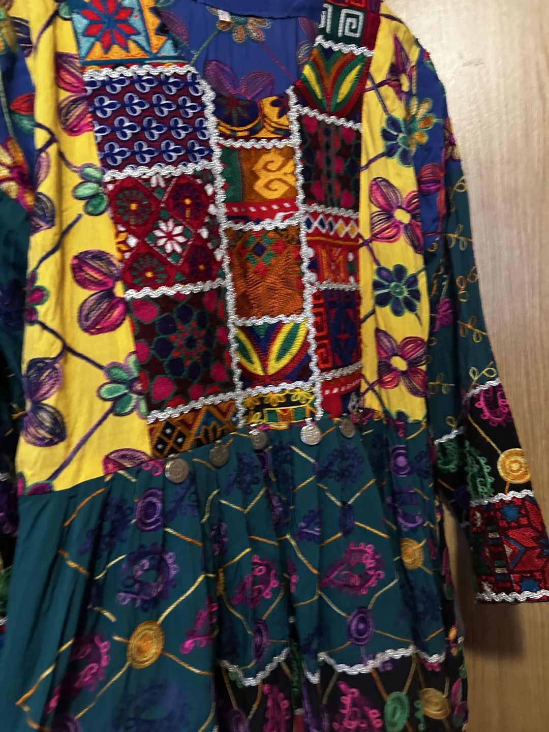 Colorful Embroidered Dress - photo 3