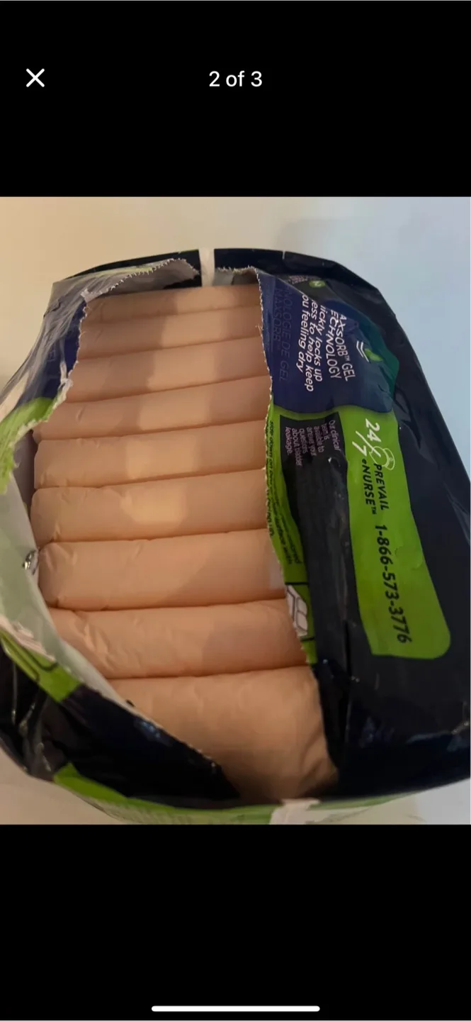 Prevail Total Care Underpads, Extra Large image indicator(2)