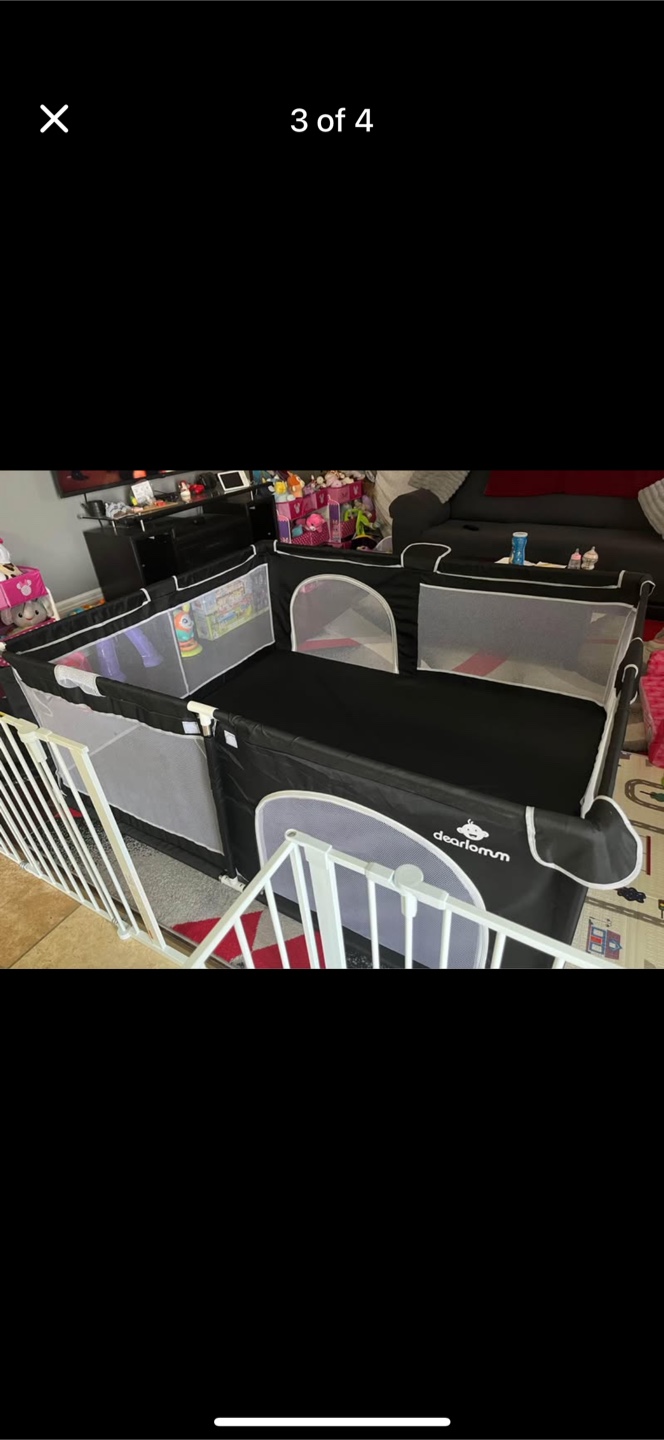 dearlommn Playpen - Black - photo 4