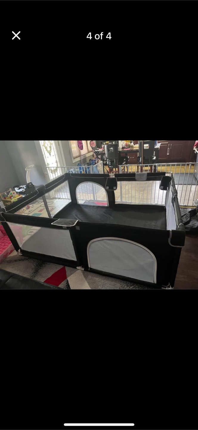 dearlommn Playpen - Black - photo 3
