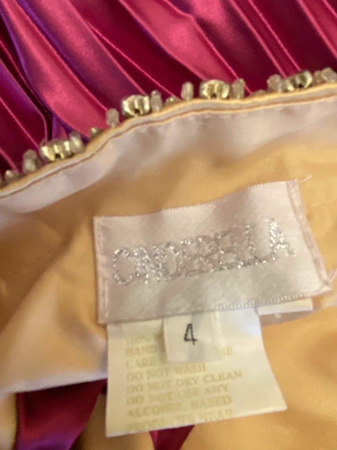 Cinderella Dress Size 4 image indicator(5)