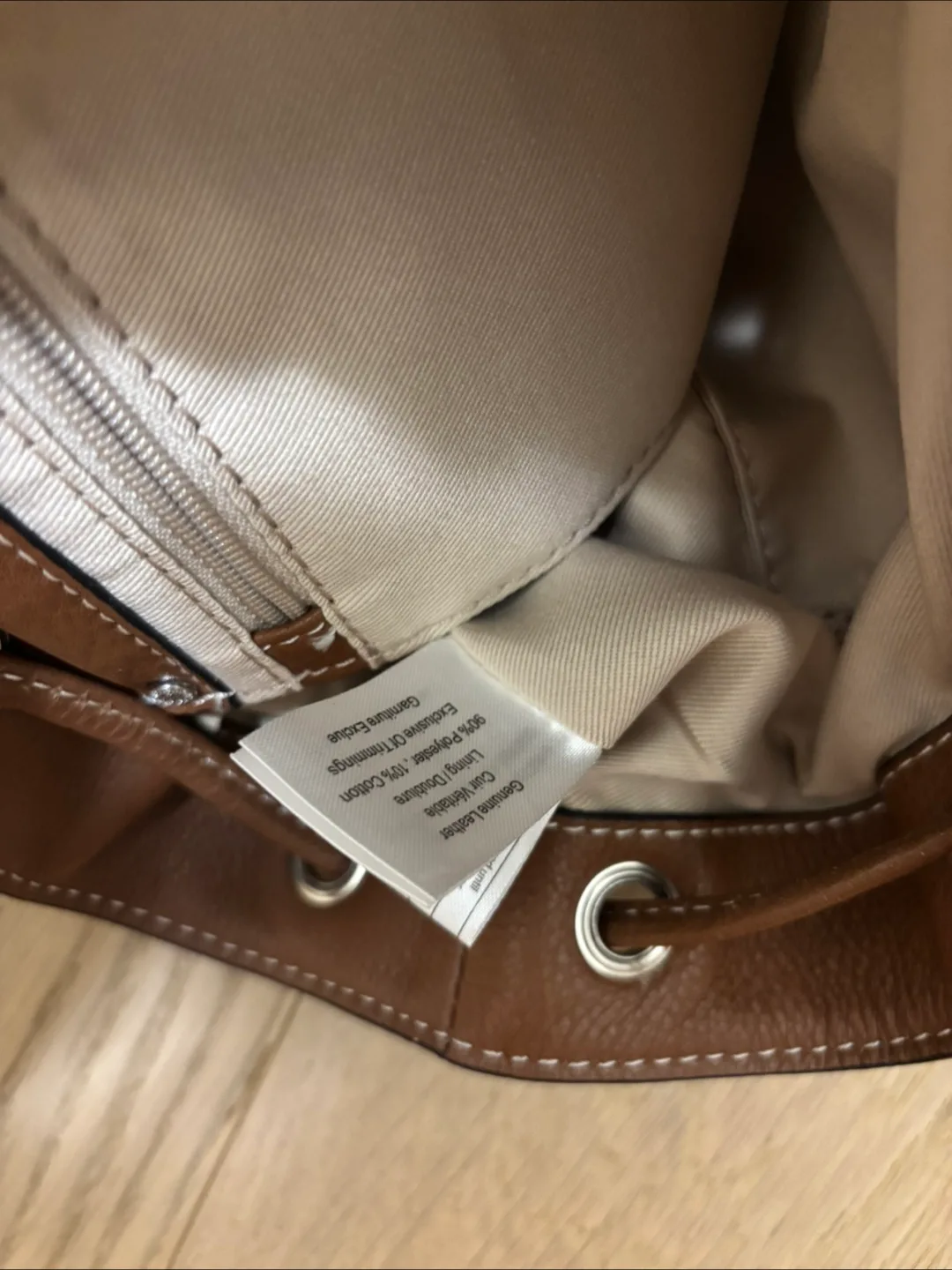 Danier Leather Backpack - Brown image indicator(5)