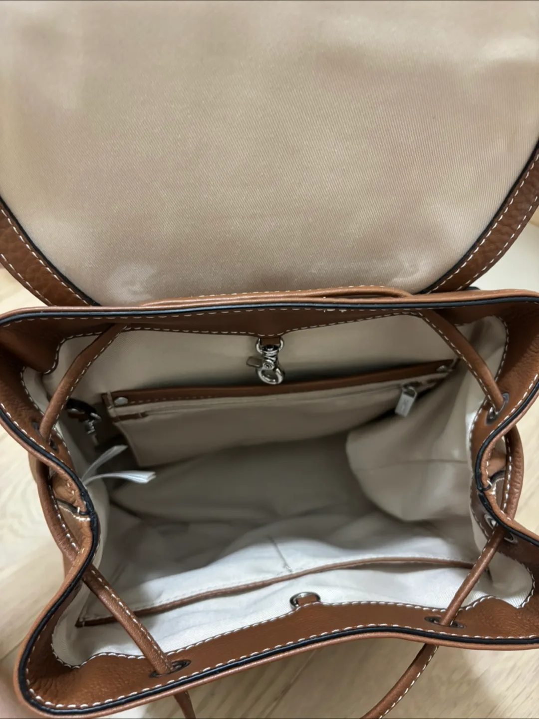 Danier Leather Backpack - Brown image indicator(3)