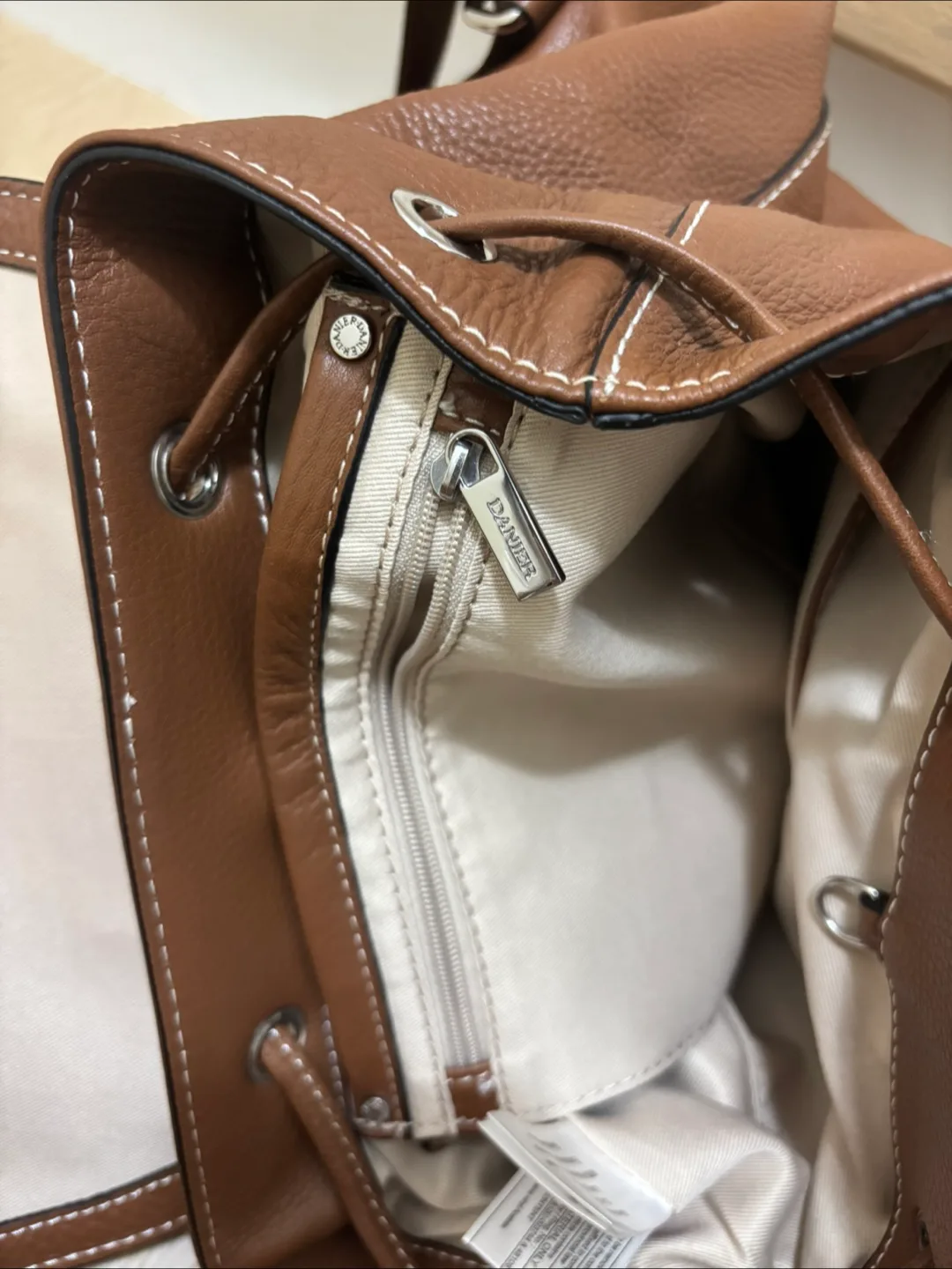 Danier Leather Backpack - Brown image indicator(6)