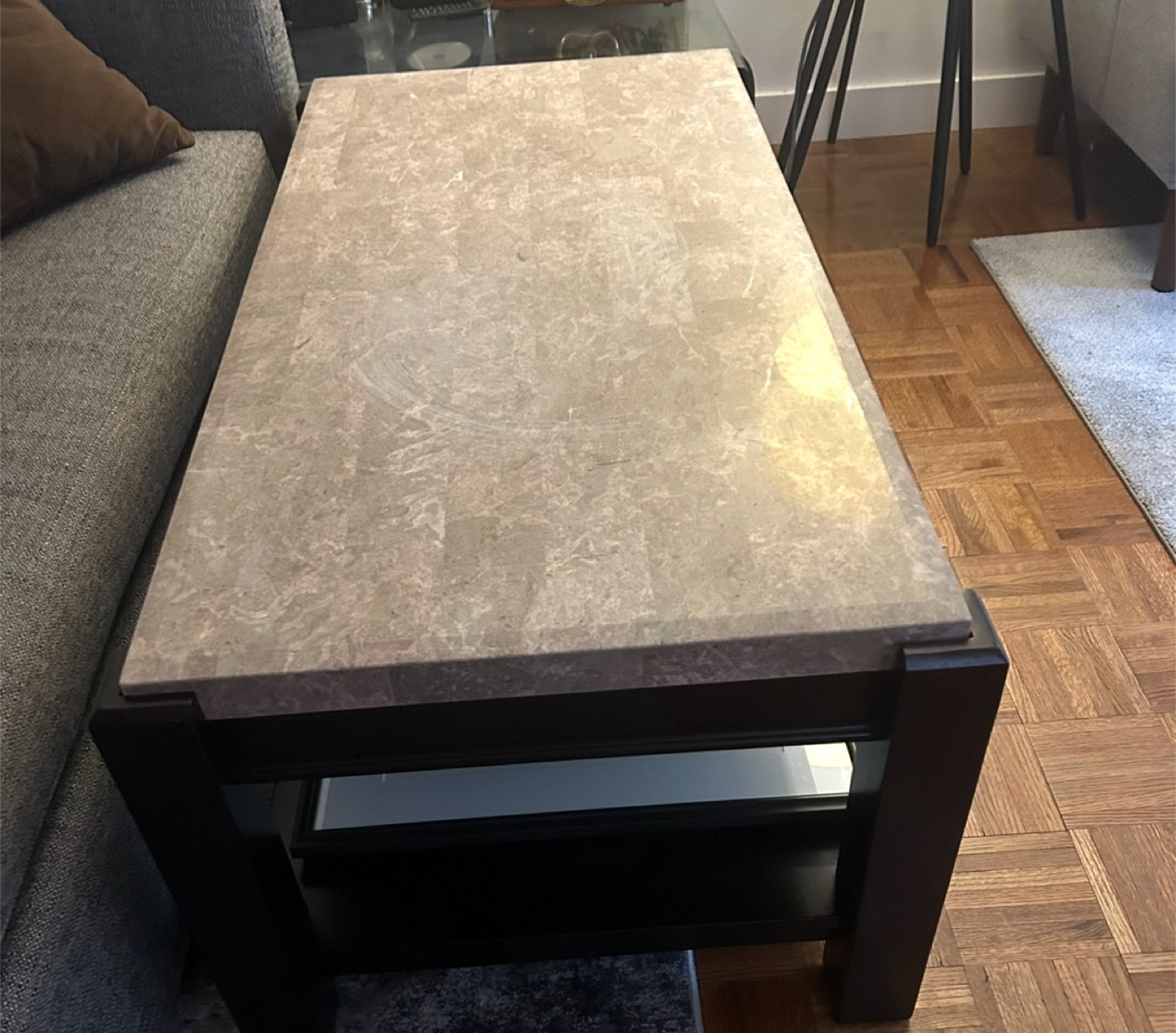 Marble Top Coffee Table - photo 2
