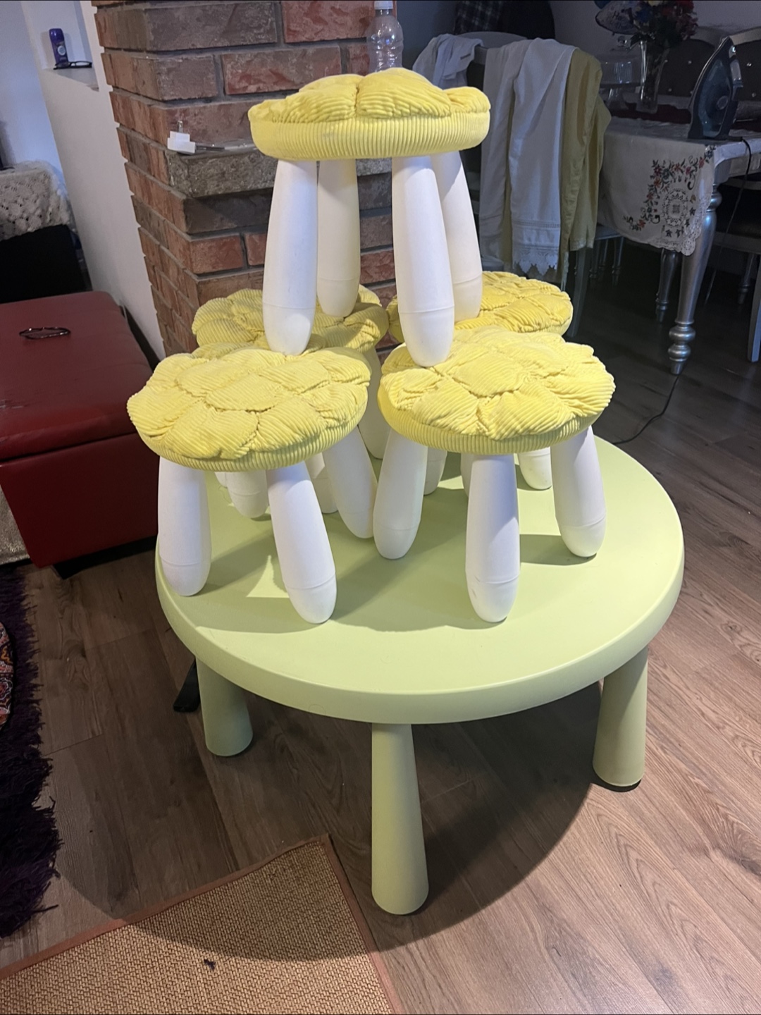 IKEA Mammut Table & Stools - photo 4