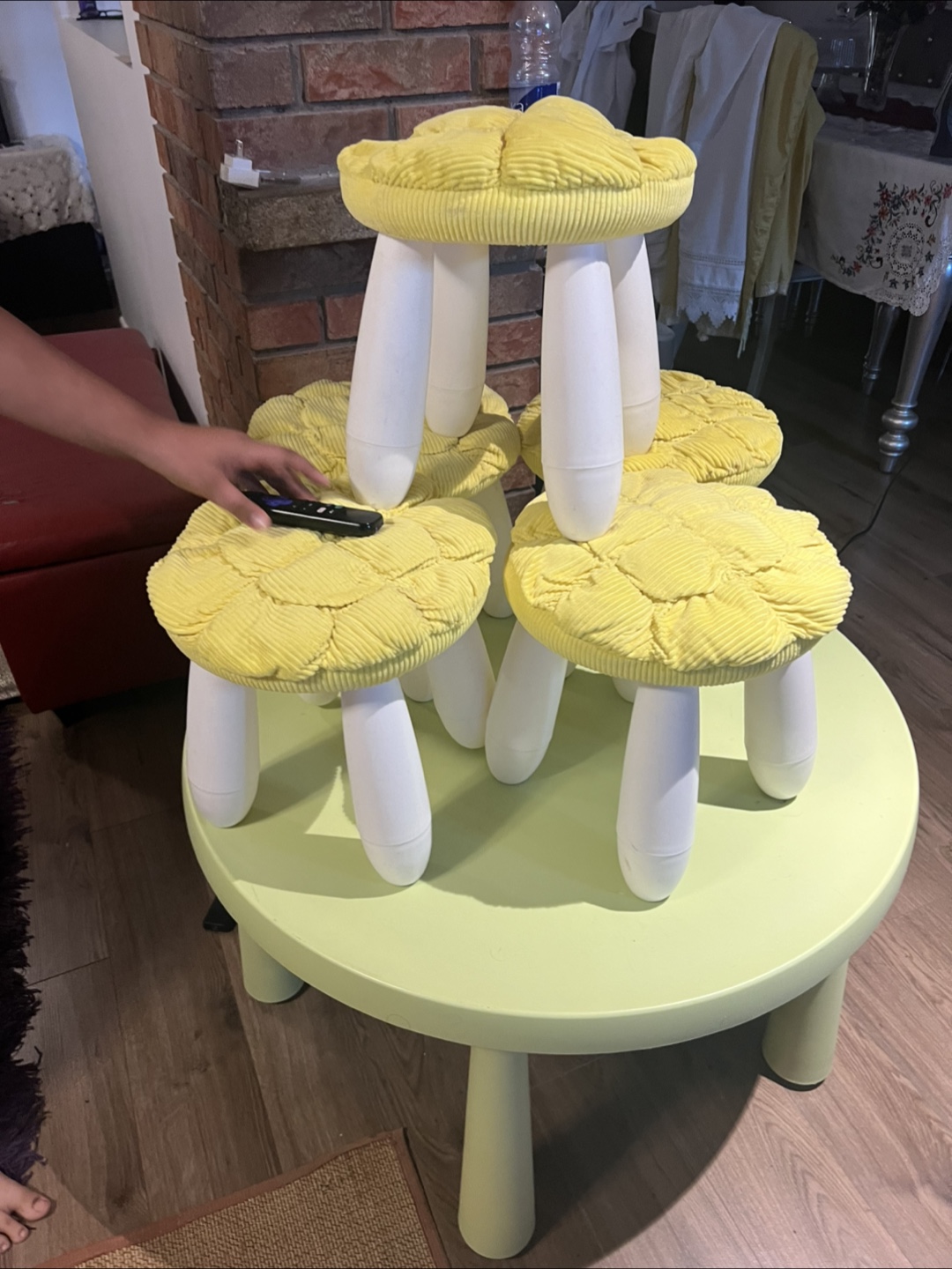 IKEA Mammut Table & Stools - photo 3