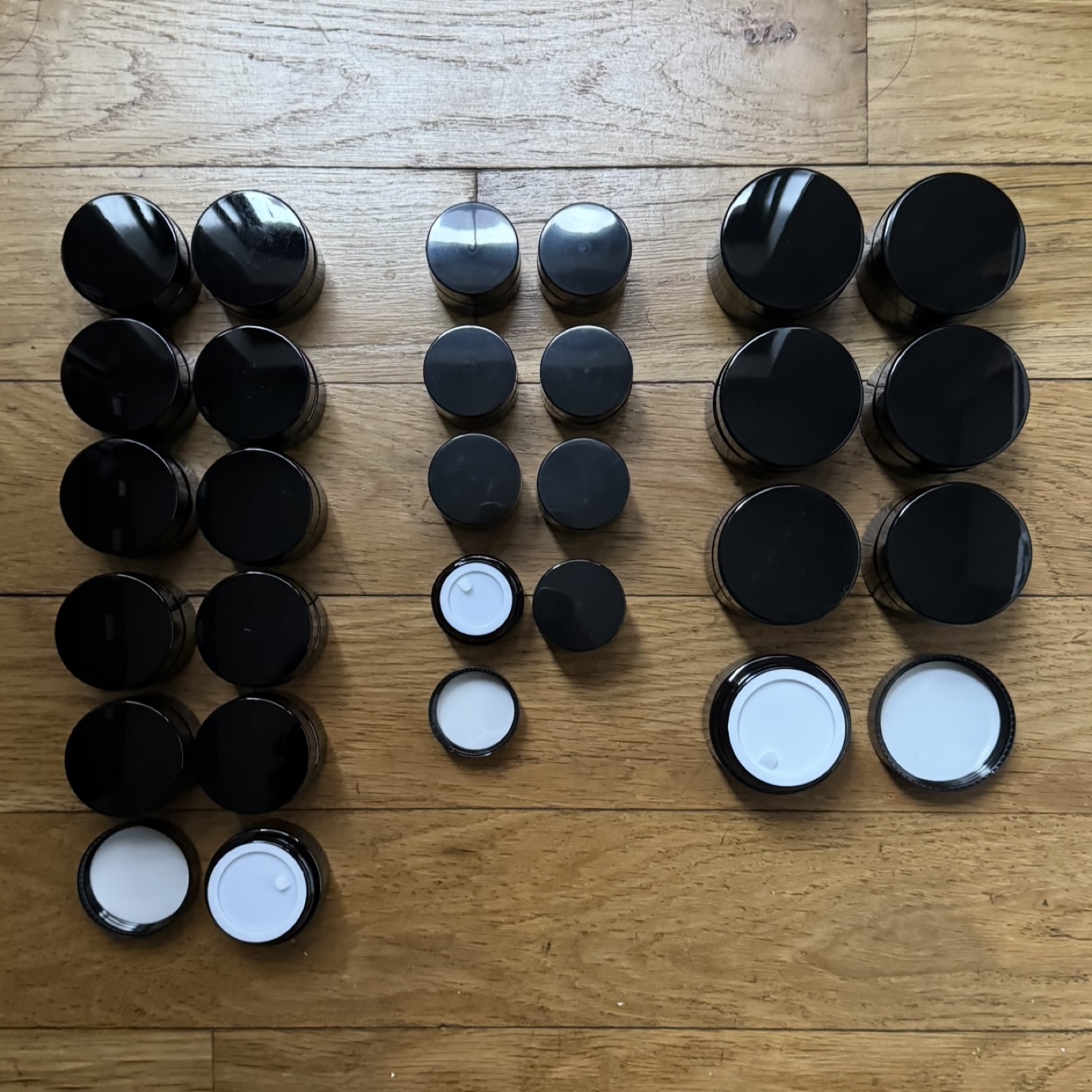Amber glass jars (set of 26) - photo 3