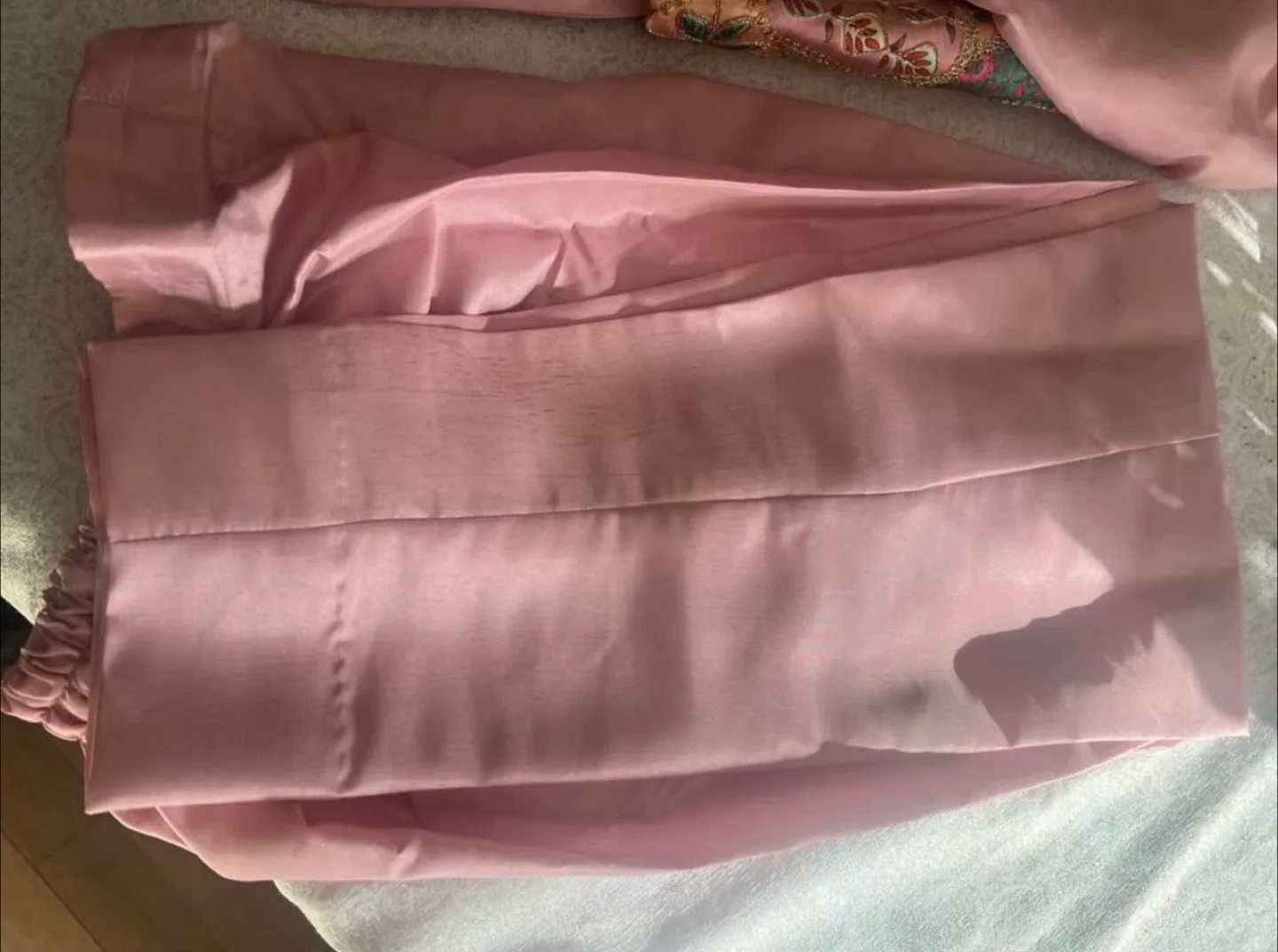 Lilac Salwar Kameez with Embroidered Vest image indicator(4)