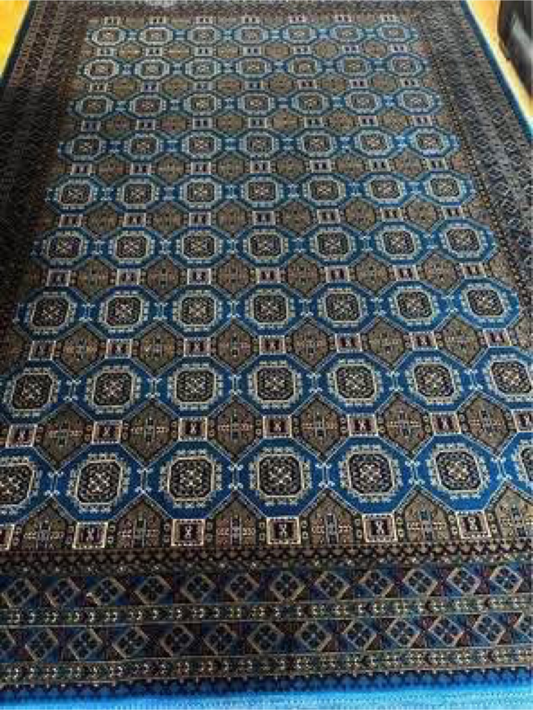 Area Rug - Blue, Brown, Red - photo 2