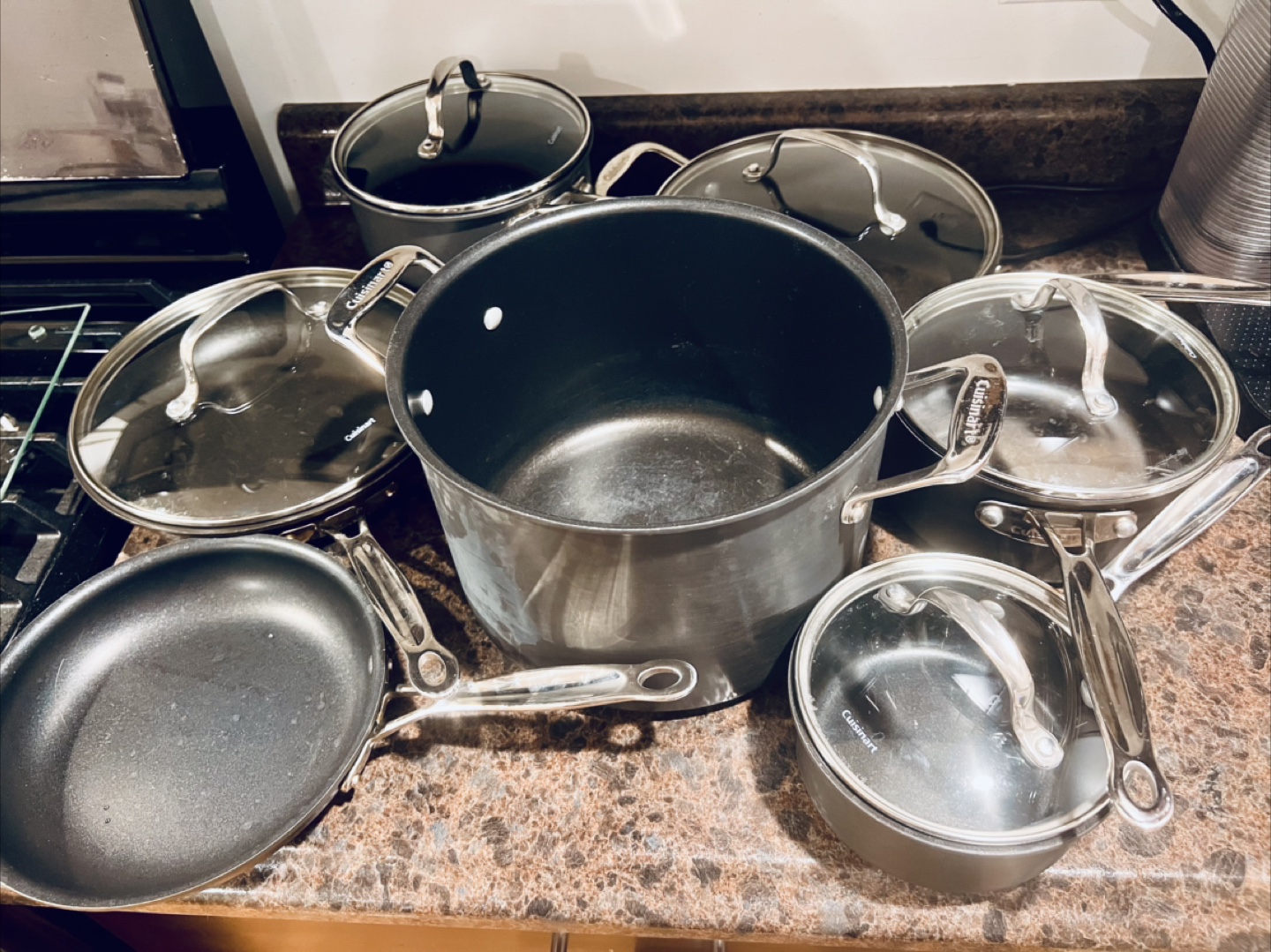 Cuisinart Cookware Set - Pots, Pans, Lids