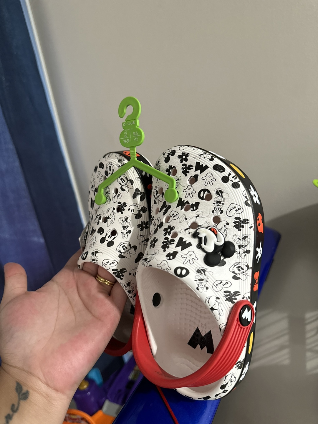 BRANDNEW Crocs Kids'  Mickey Mouse & Spiderman - photo 3