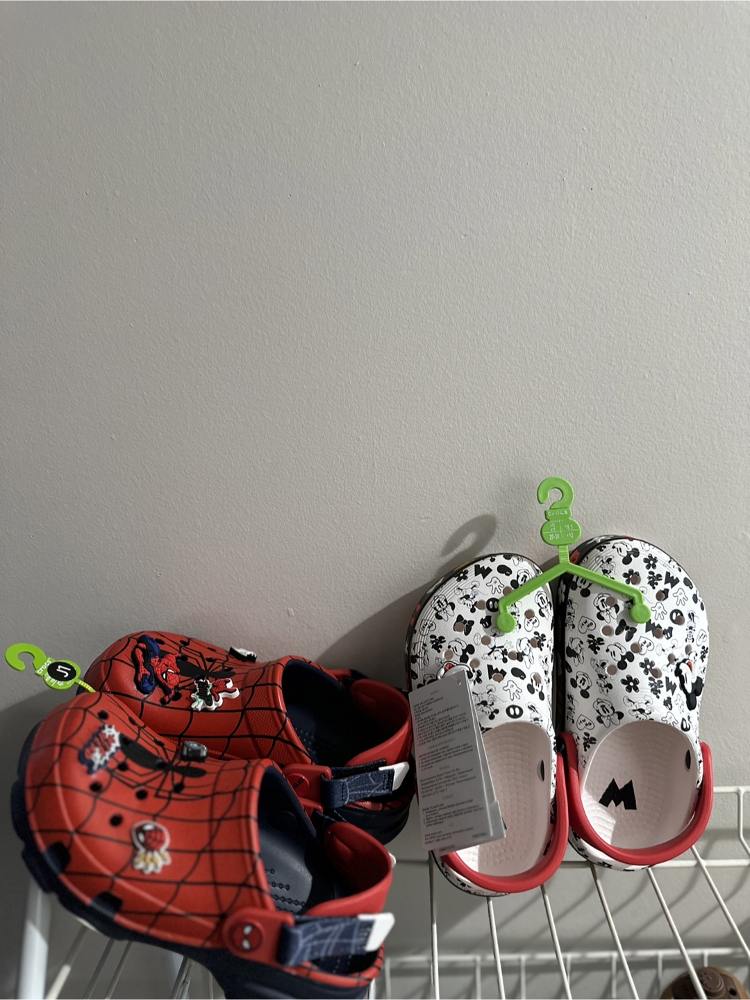 BRANDNEW Crocs Kids'  Mickey Mouse & Spiderman