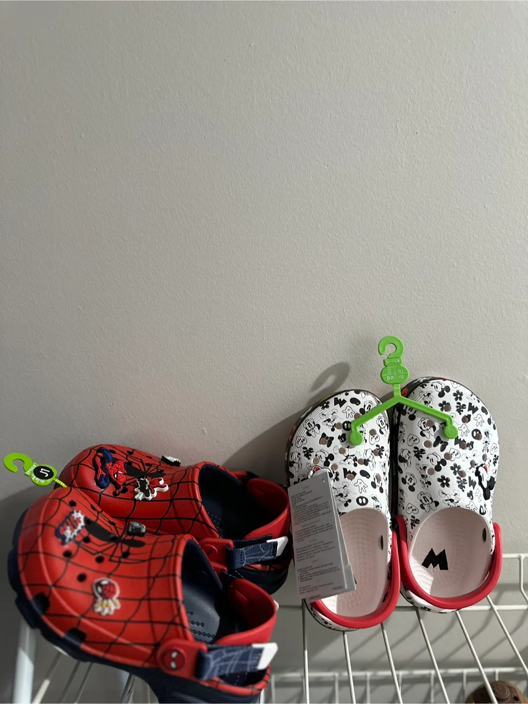 BRANDNEW Crocs Kids'  Mickey Mouse & Spiderman
