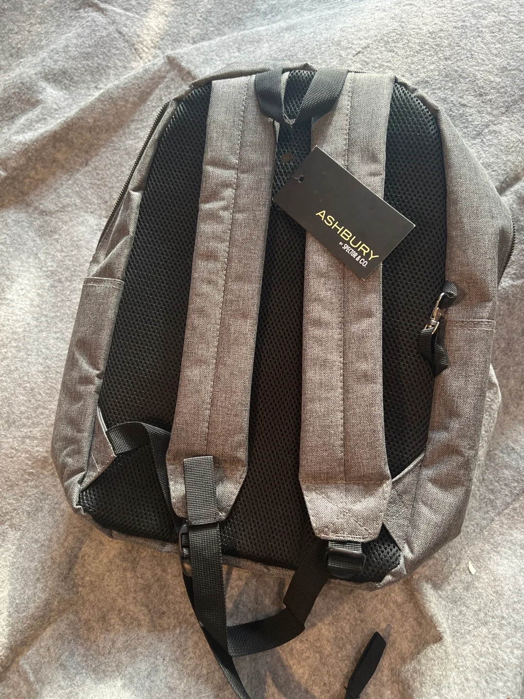 BRAND NEW Ashbury Skyline & Co. Backpack - Grey image indicator(3)