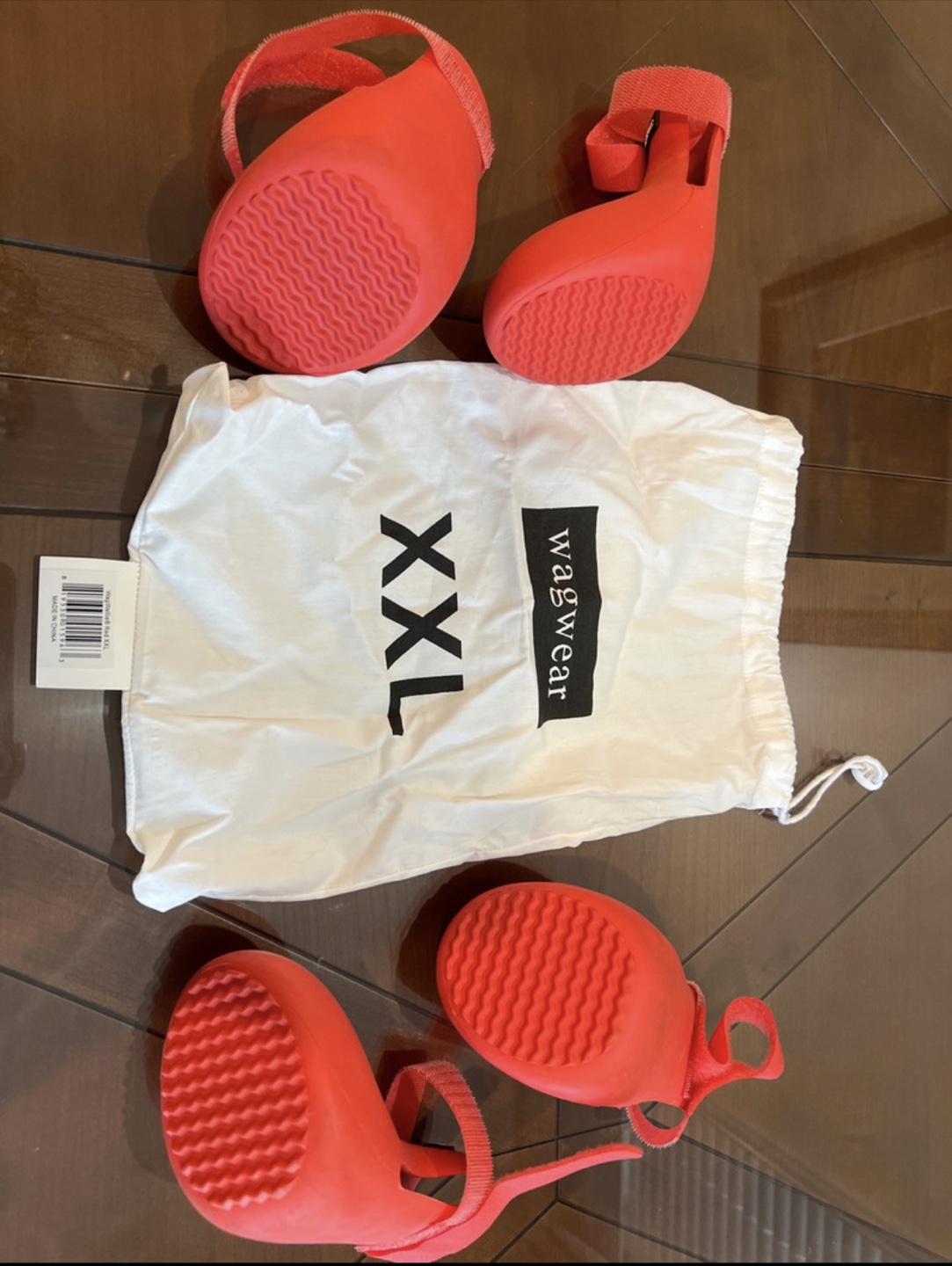 Wagwear XXL Dog Boots - Red - photo 2