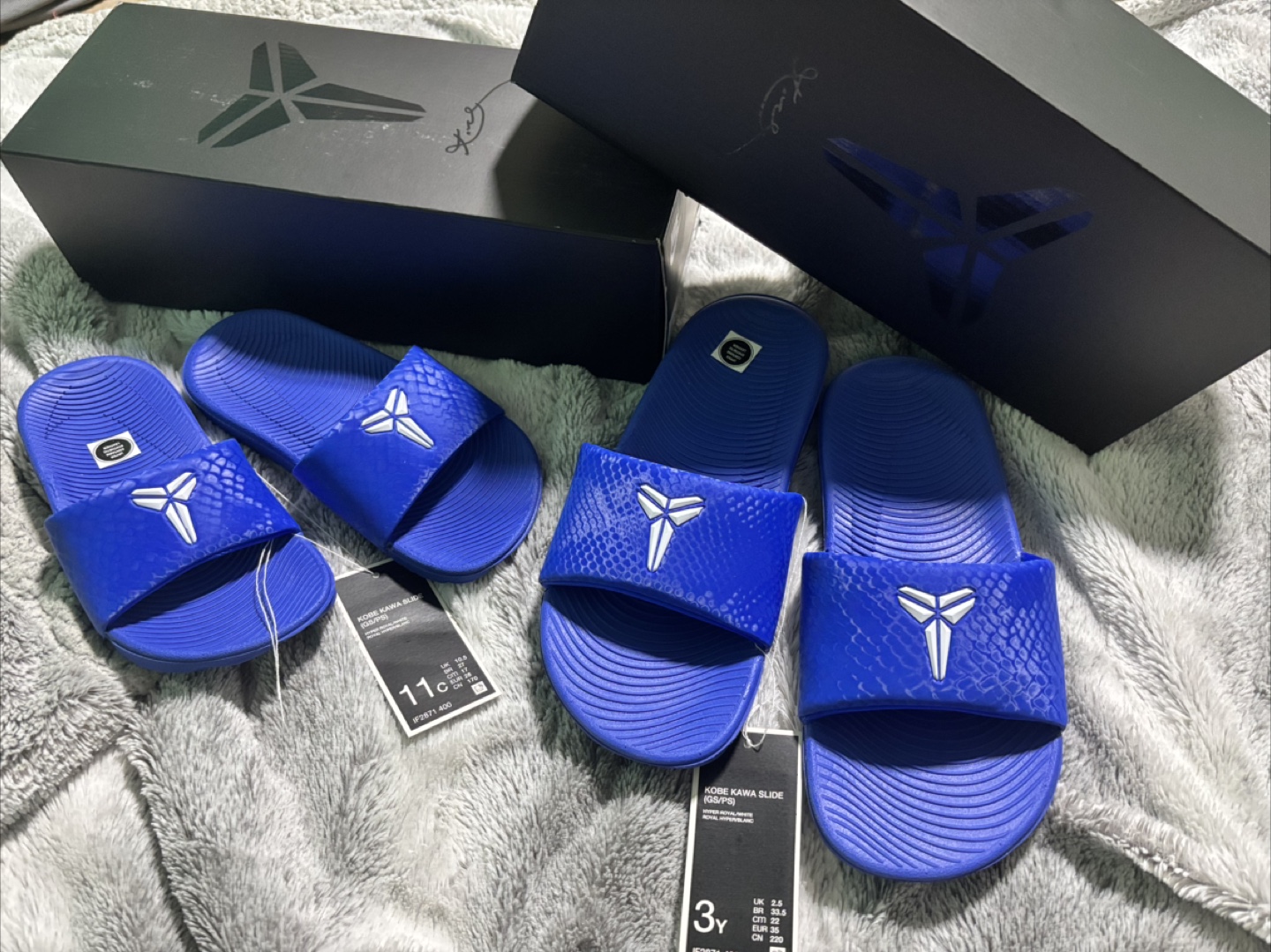 Nike Kobe Kawa Slide (GS/PS) - Size 11C & 3Y