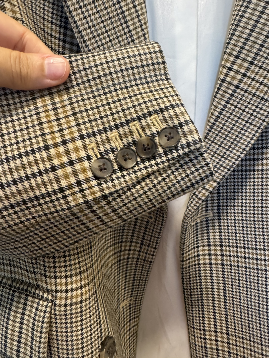 Wilfred Plaid Blazer, I worn it for a meeting just 1 time - photo 3