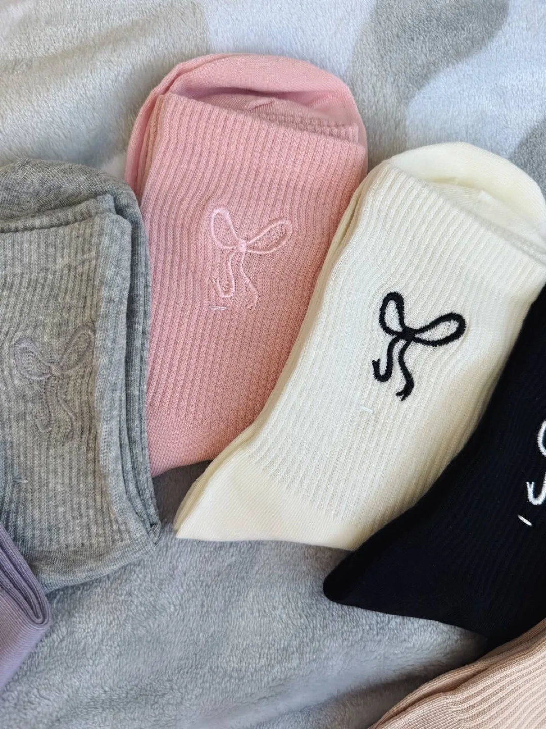 Bow Socks - 5 Pairs sale thumbnail