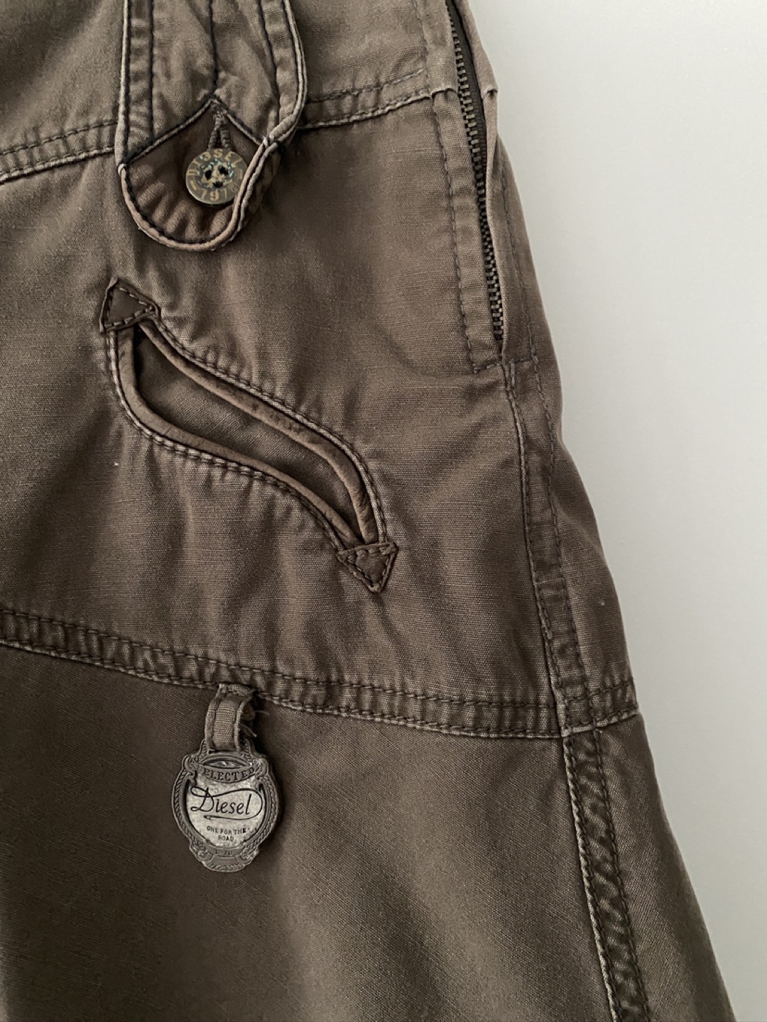 Diesel Brown Skirt, Size S/M - photo 2