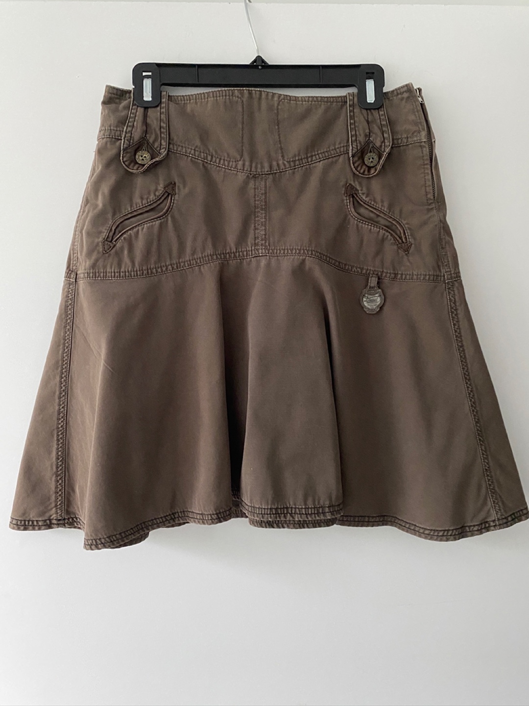 Diesel Brown Skirt, Size S/M