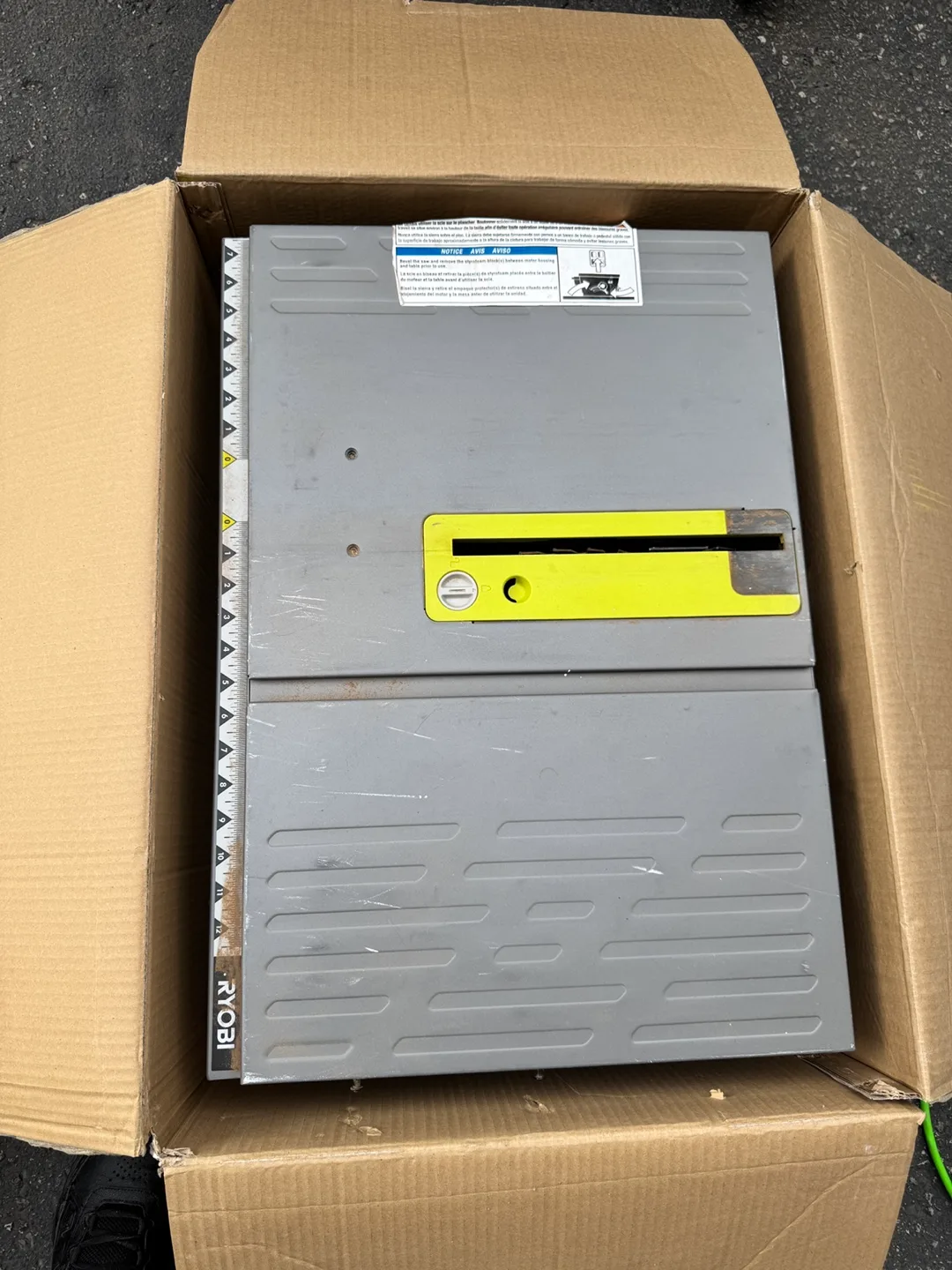 Ryobi 8 1/4" Compact Table Saw thumbnail