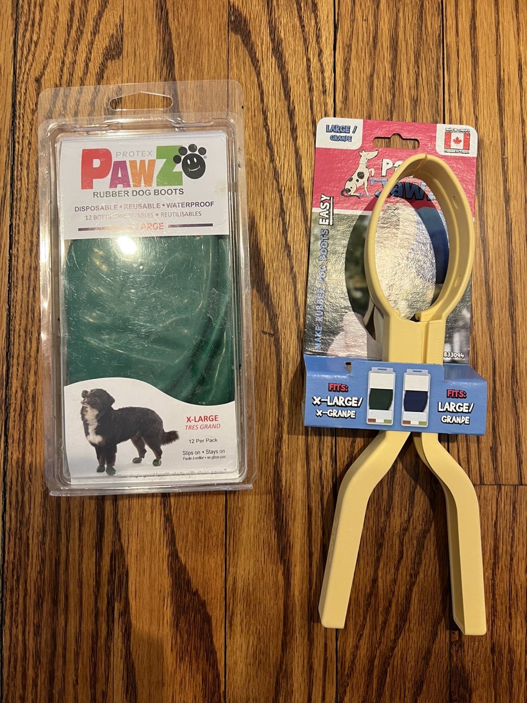 Protex Pawz X-Large Dog Boots + Boot Helper
