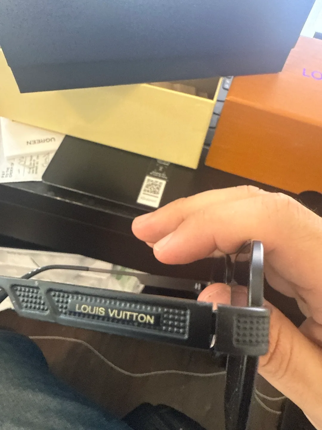 Louis Vuitton Black Sunglasses image indicator(5)