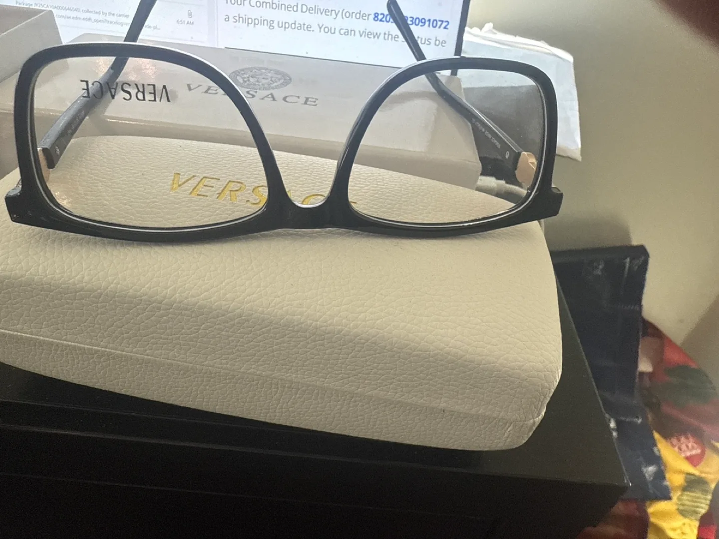 Versace Eyeglasses - Black Frame image indicator(5)