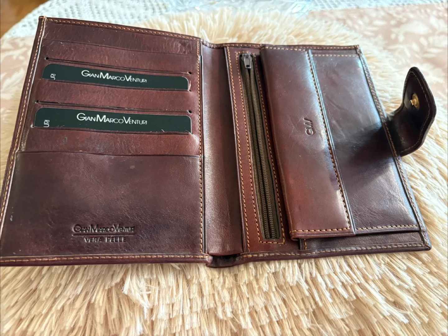 GianMarcoVenturi Leather Wallet GMV-408 image indicator(3)