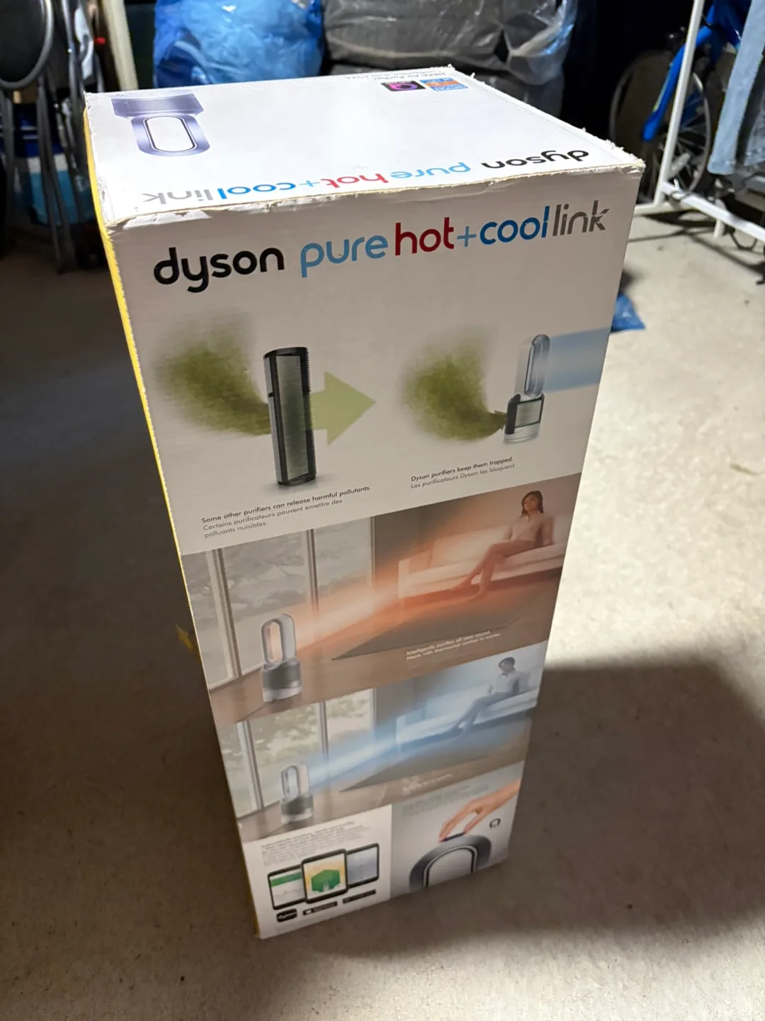 Dyson HP02 Hot + Cool Link Heater Fan Purifier image indicator(4)