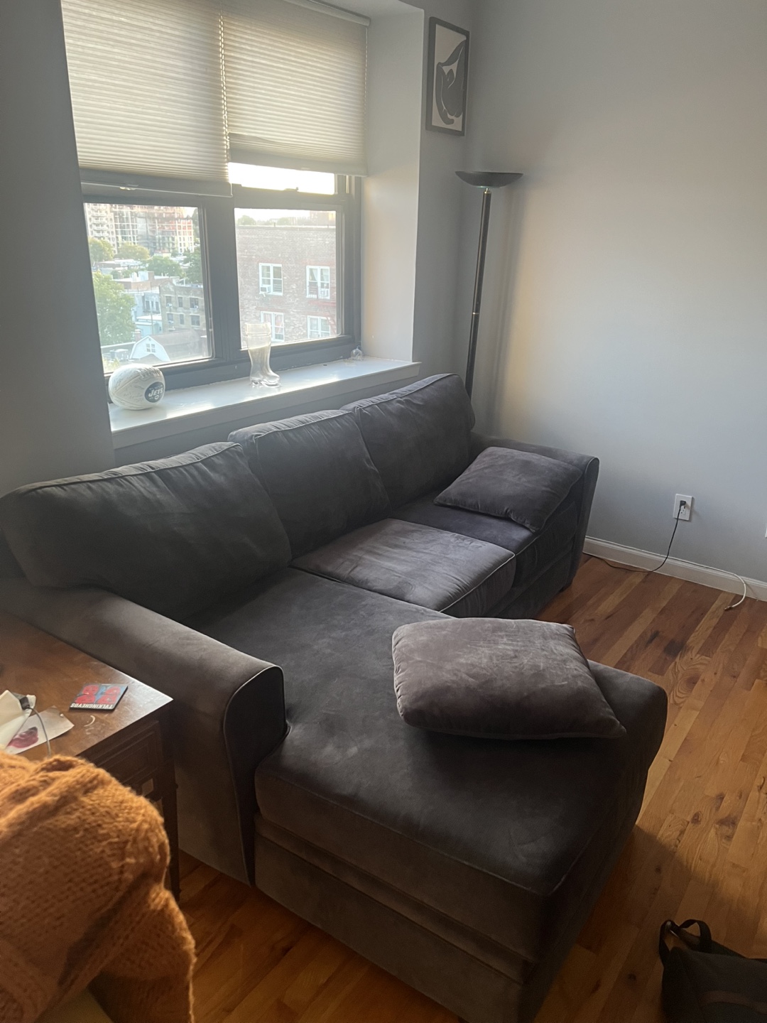 Gray Sectional Sofa - photo 4