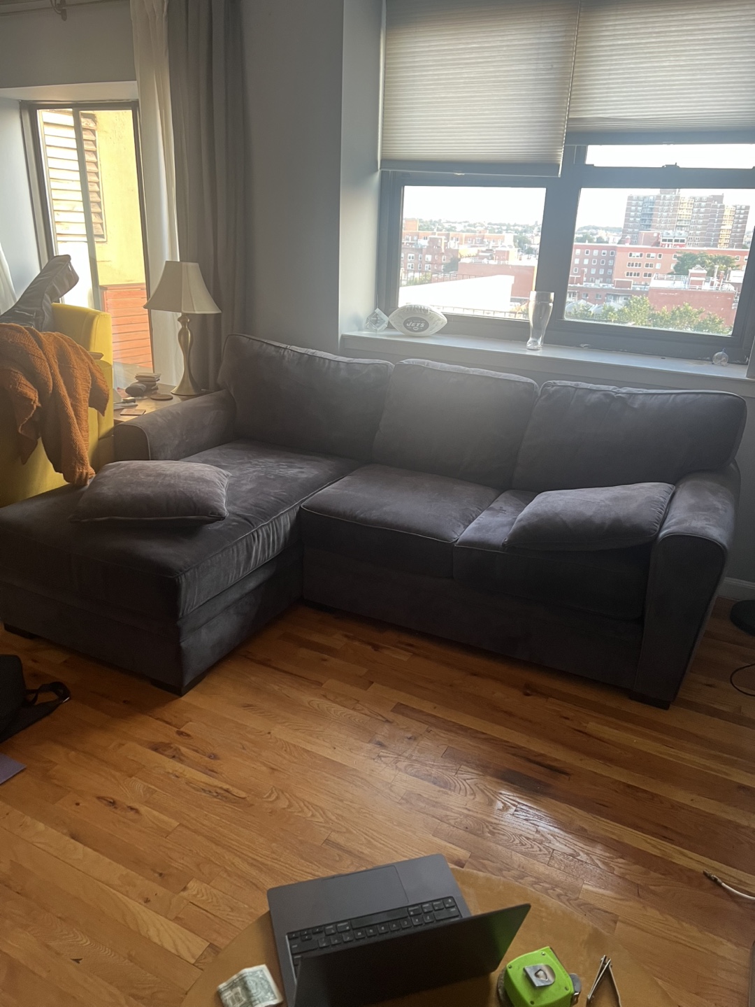 Gray Sectional Sofa