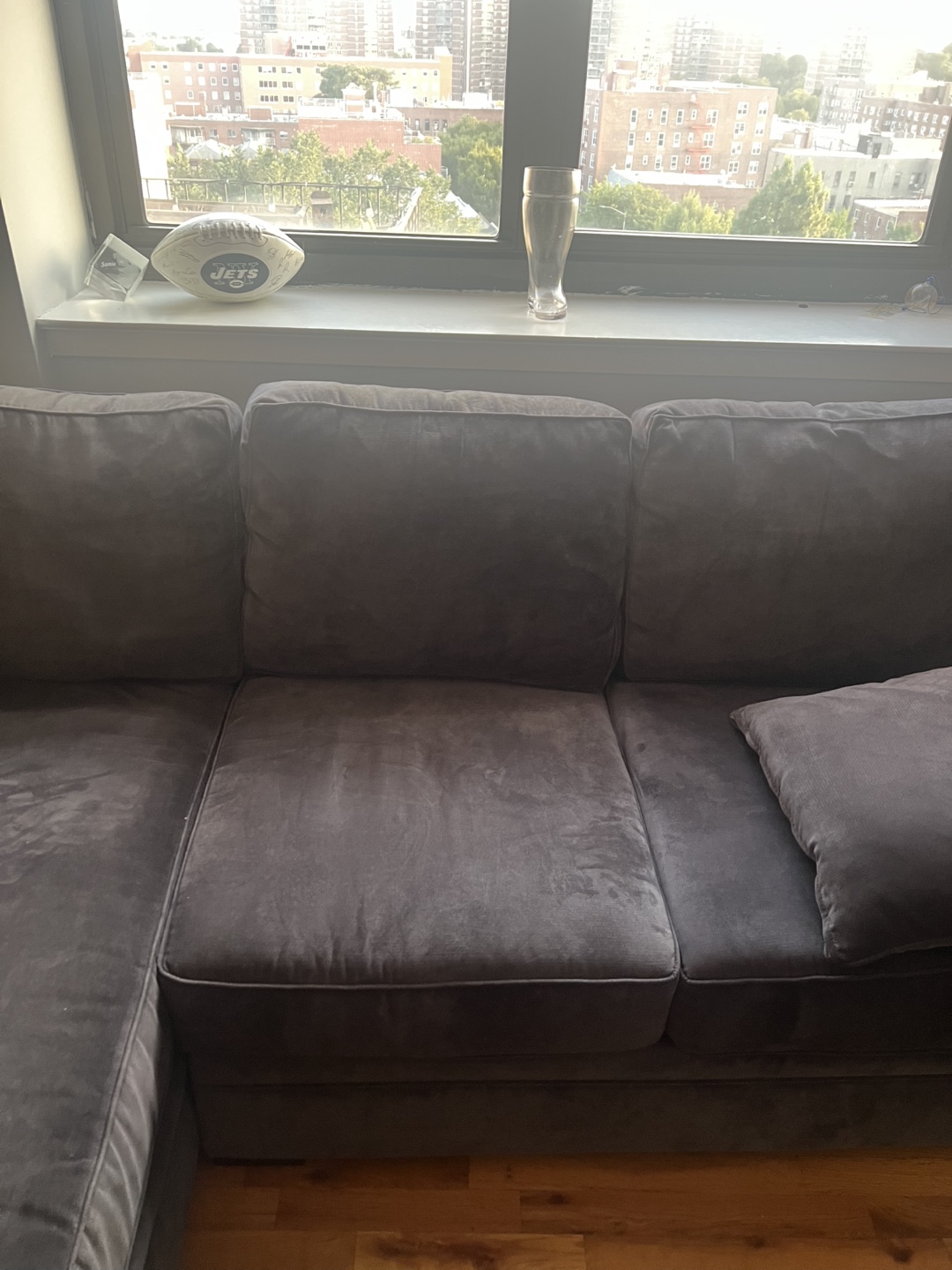 Gray Sectional Sofa - photo 2