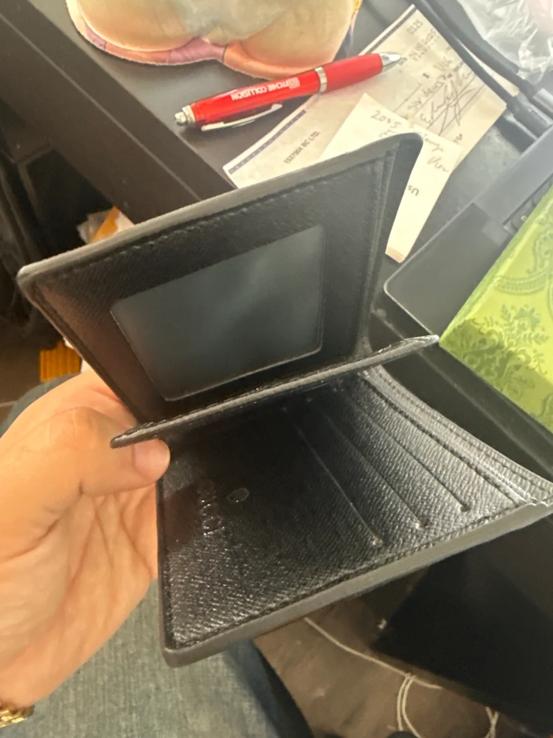 Gucci Tiger Print Wallet with Box image indicator(3)