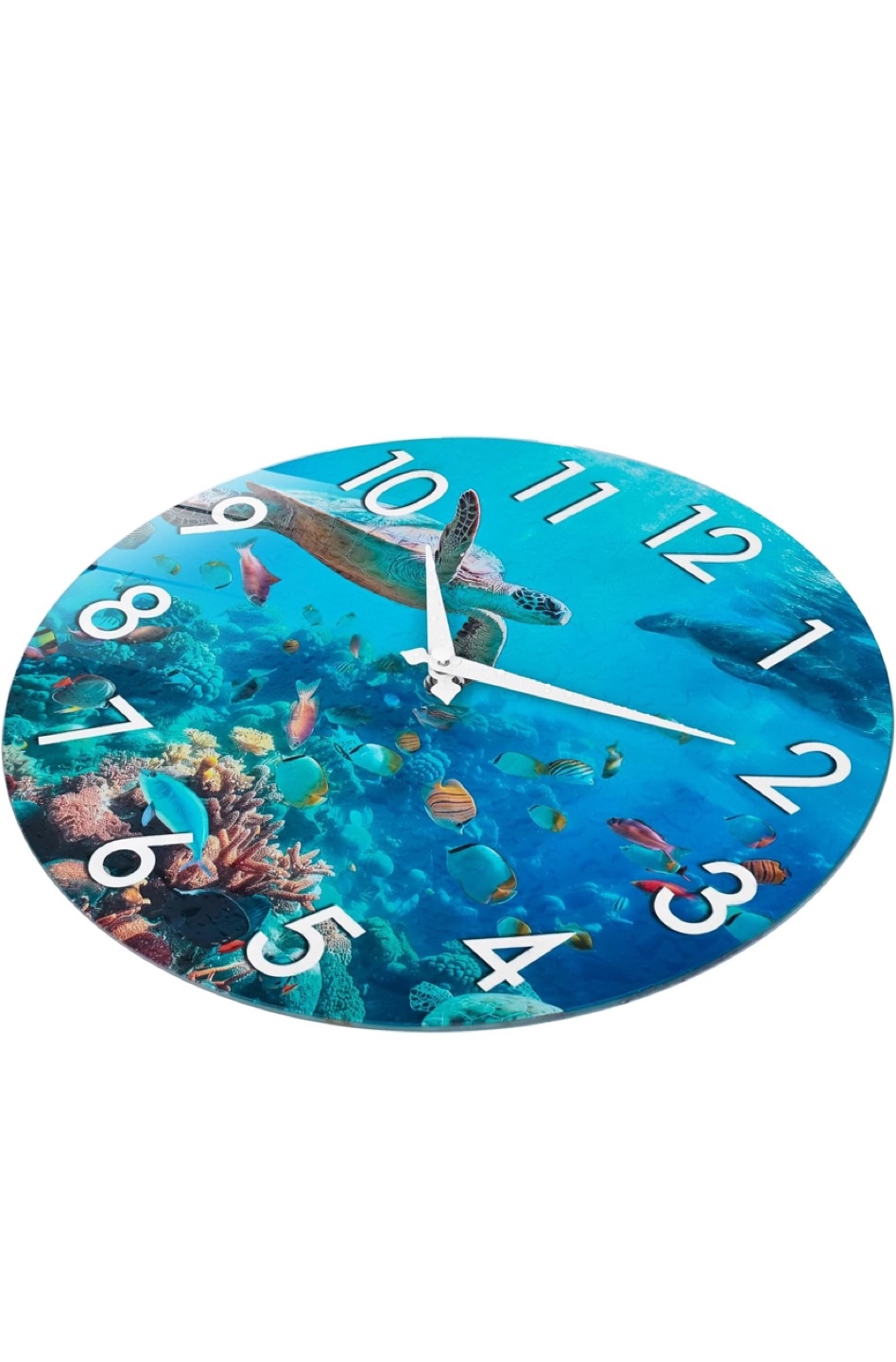 New Aqua 12" Outdoor Waterproof Clock