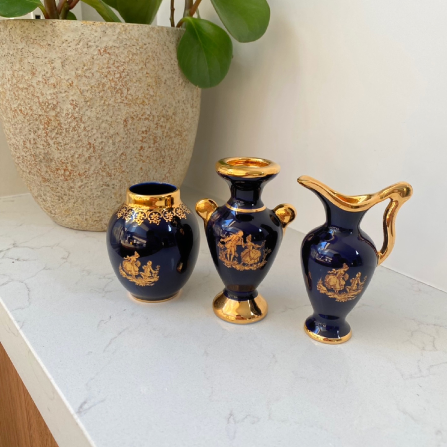 Vintage Limoges France Vase Set - Made in France 🇫🇷