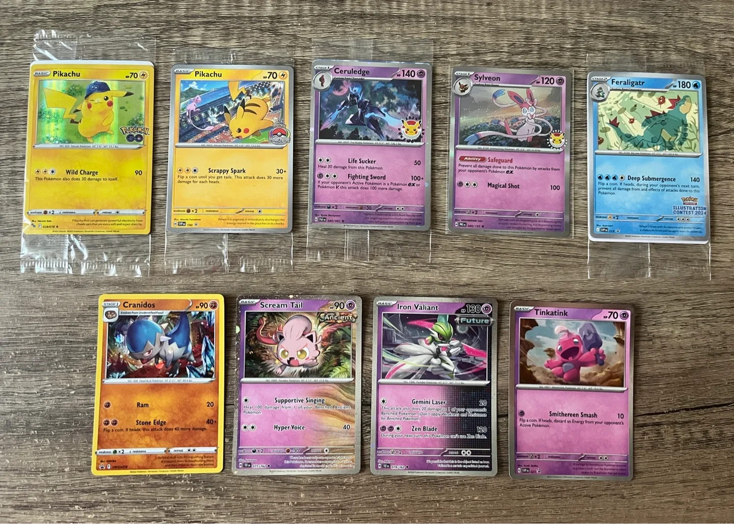 Pokemon Promo Cards - Pikachu, Sylveon and more! thumbnail