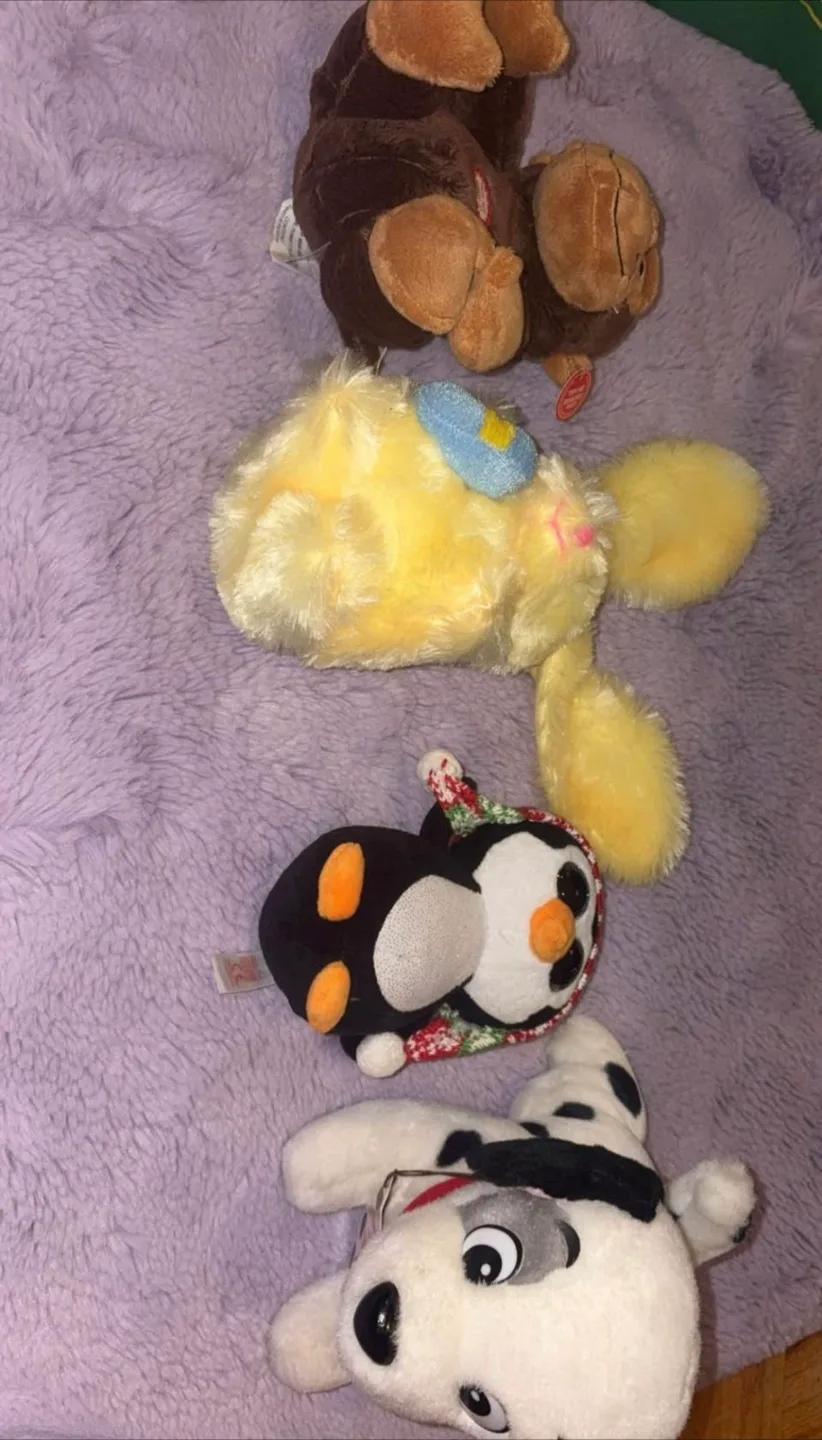 Assorted Plush Toys (4) thumbnail