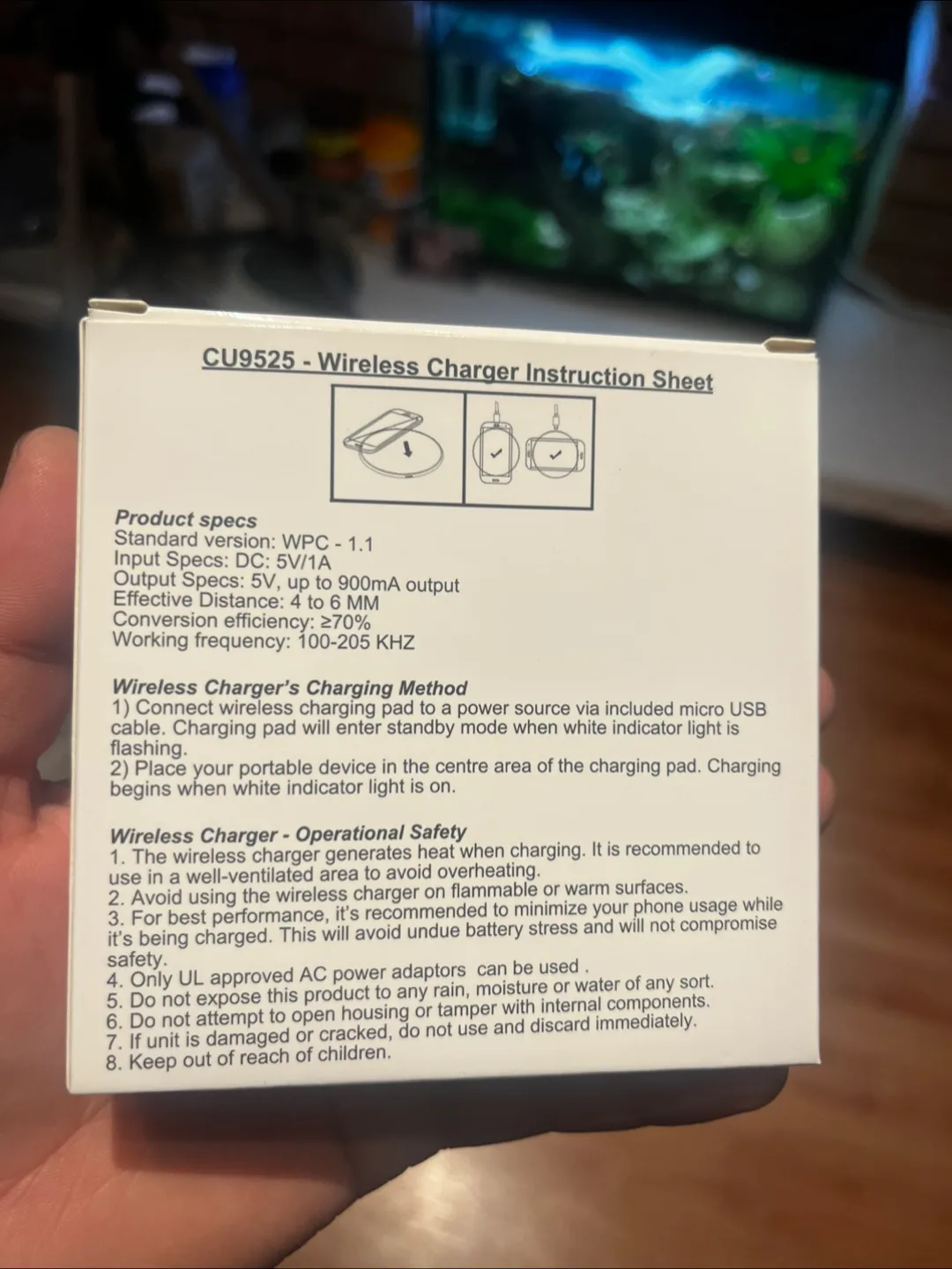 r'oel wireless charger - new in box thumbnail