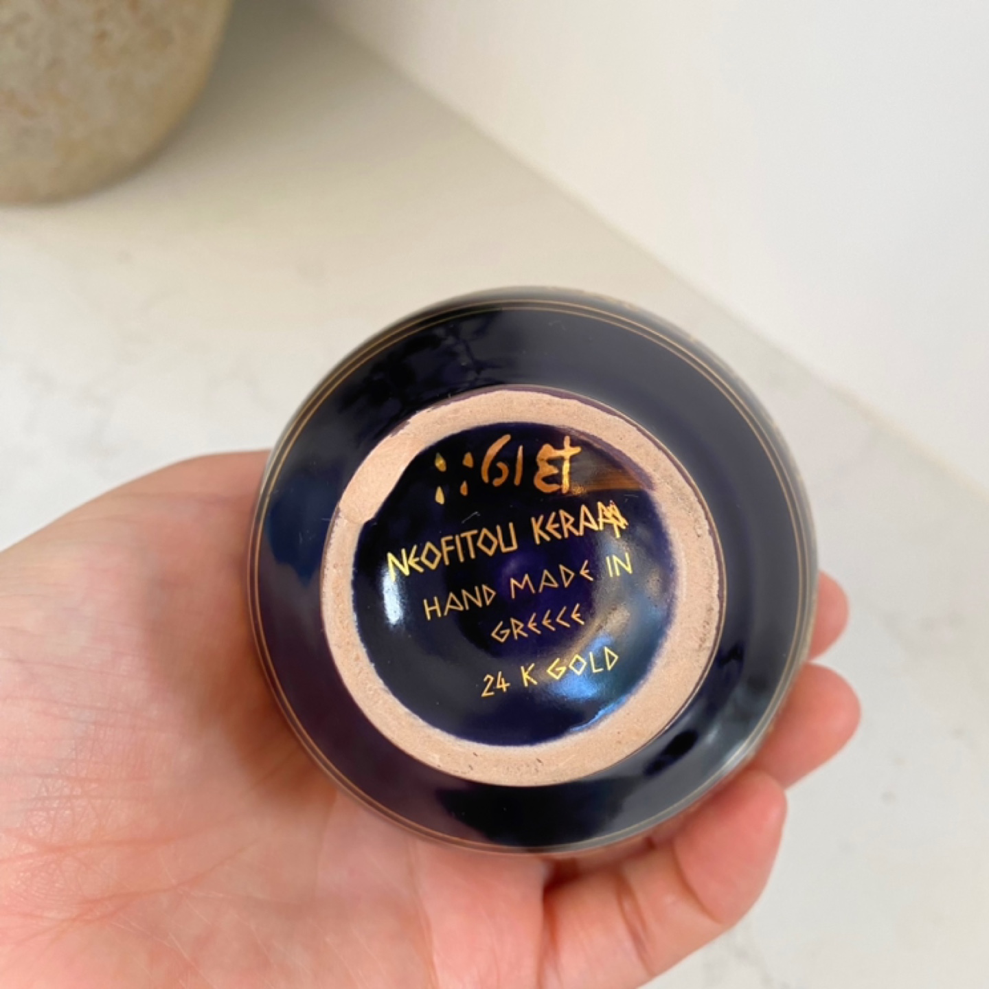 Greek Vase 24K Gold - photo 3