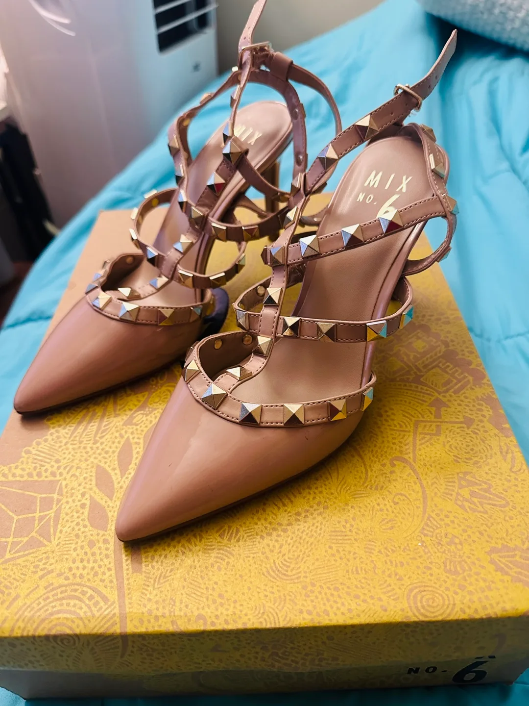 Mix No. 6 Studded Heels - Size 6.5 thumbnail
