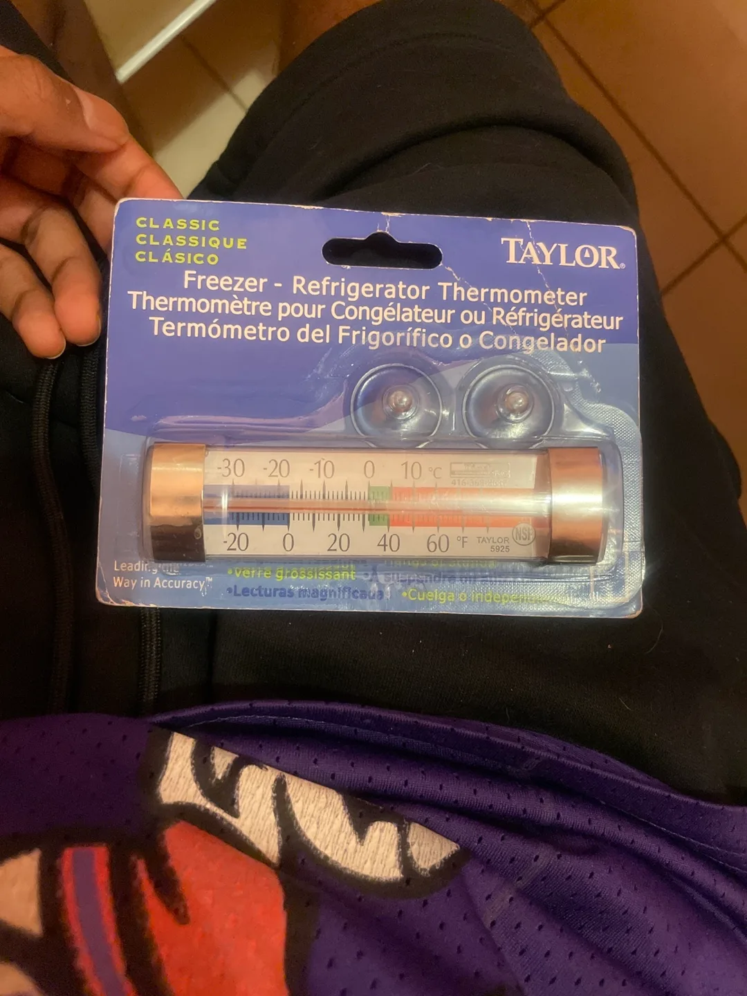 Taylor Freezer Refrigerator Thermometer - New thumbnail