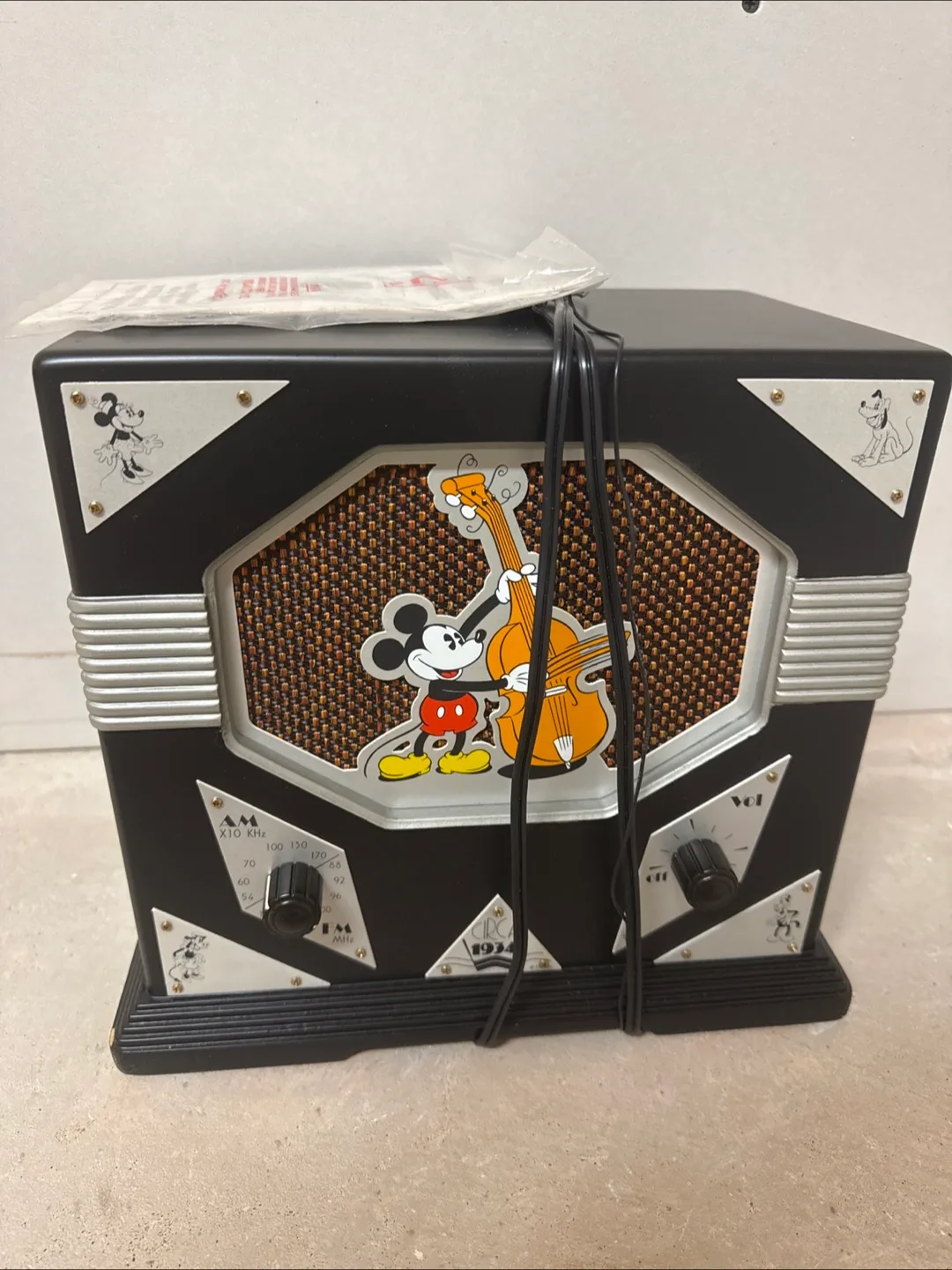 Vintage-Style Disney Mickey Mouse Radio 🎵✨ thumbnail